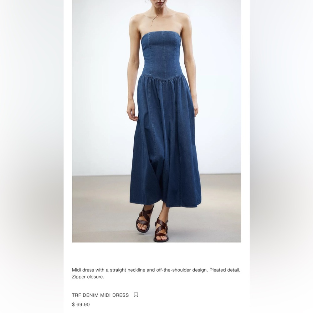 Zara Denim Dress